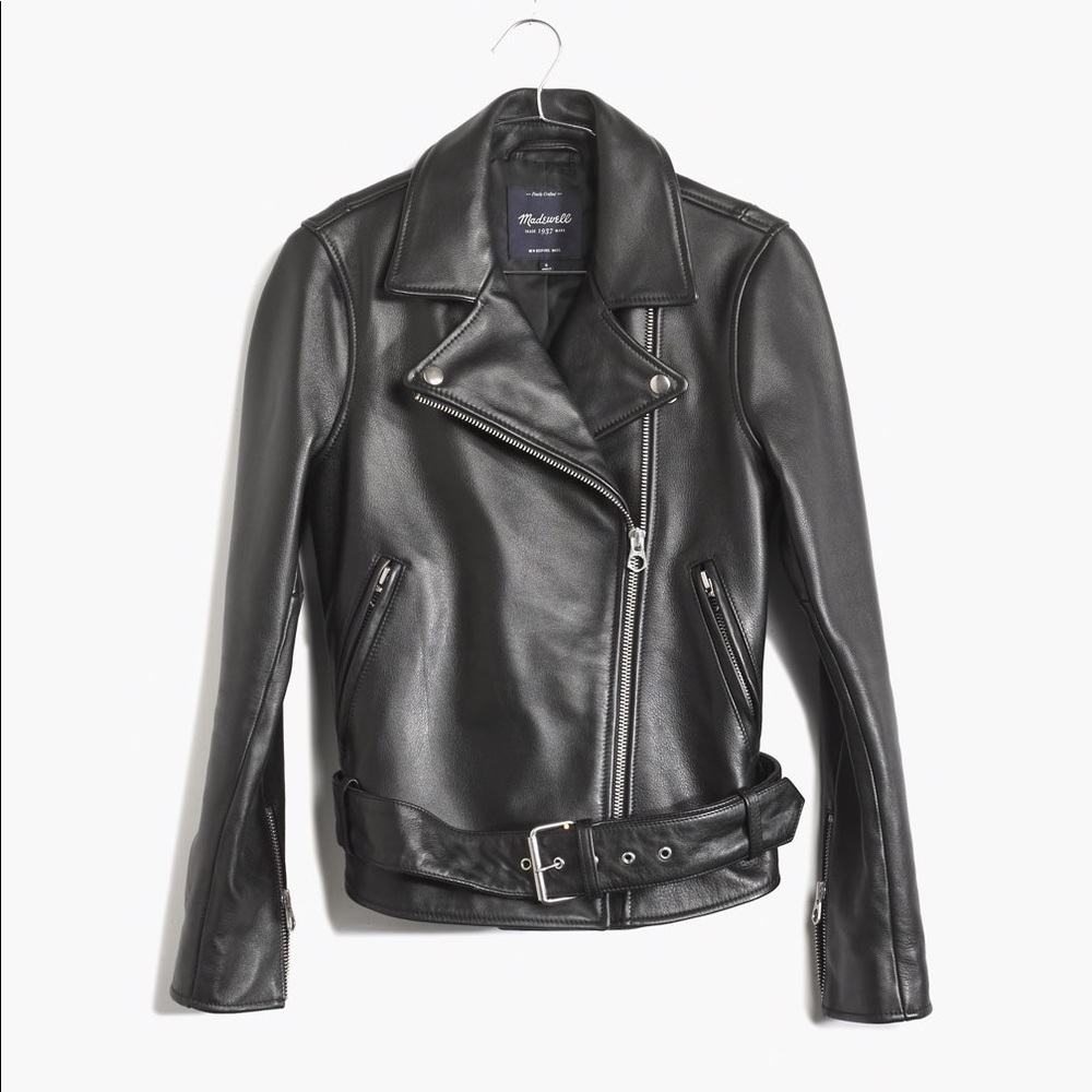 Madewell Ultimate Leather Motorcycle Jacket